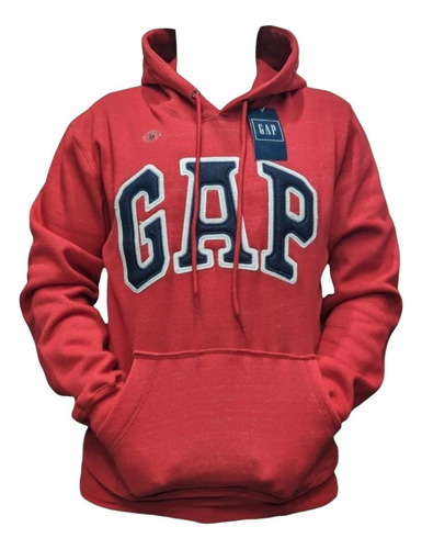 Sudadera Gap Hombre Gruesa Capucha Y Logo Bordado