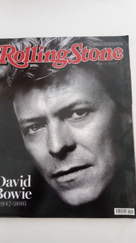 Revista Rolling Stones David Bowie 1947-2016