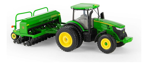 Ertl John Deere 7215r Tractor Con 1590 Repli...