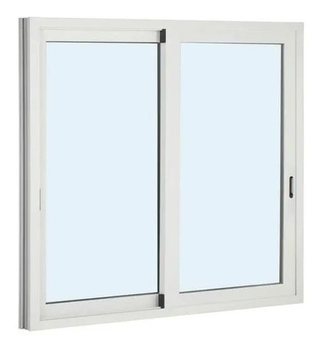 Ventana Corrediza Módena Blanca Vidrio Laminado 3+3 200x250