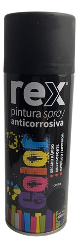 Pintura Anticorrosiva Negro - Rex