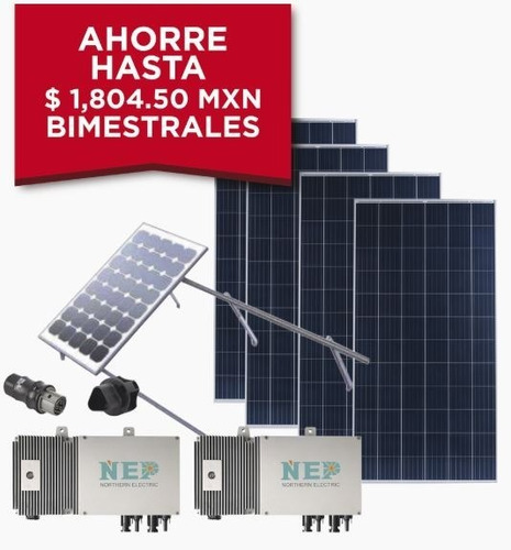 Kit Solar Interconexión De 1.1kw Con Microinversor Y Paneles