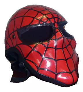 Casco Spiderman Tipo Chopper