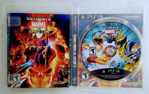 Ultimate Marvel Vs Capcom 3 Playstation 3 Ps3 Impecable! (Usado)