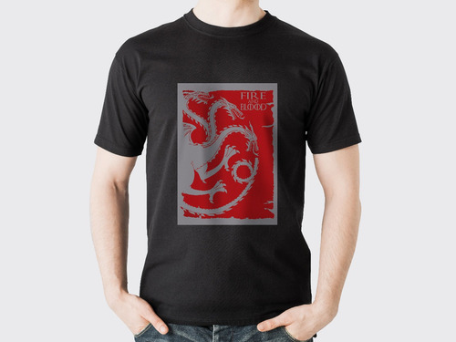 Remera Personalizada Game Of Thrones, Got, Casa Targaryen