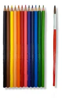 Comprar Lápiz de acuarela con 12 colores y pincel - Mapeado