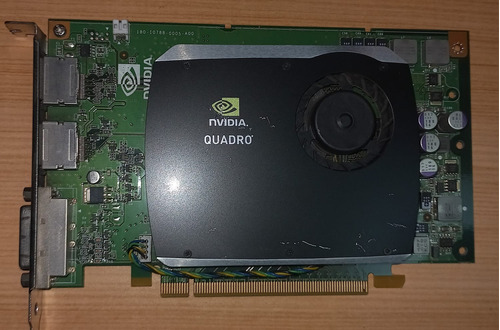 Tarjeta Grafica Nvidia Quadro Fx 580 512 Mb Gddr3 Pciexpress