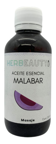 Aceite Esencial Para Masaje Herbeauty Malabar 125 Ml