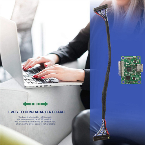 Placa Lvds Para Hdmi Hdmi Para Lvds Suporta Várias Resoluçõe
