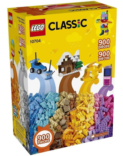 Lego Clasico 900 Pcs  Creative Building Box Set 10704