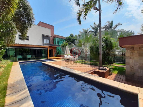 Imagem 1 de 30 de Sobrado Com 3 Dormitórios À Venda, 450 M² Por R$ 3.500.000,00 - Condomínio Guaporé - Ribeirão Preto/sp - So0489