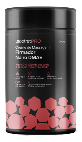  Creme Massagem Firmador Nano Dmae Hidratante Labotrat 900g