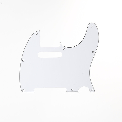 Escudo Para Guitarra Spirit Telecaster X310 Branco Oferta Desenho Liso