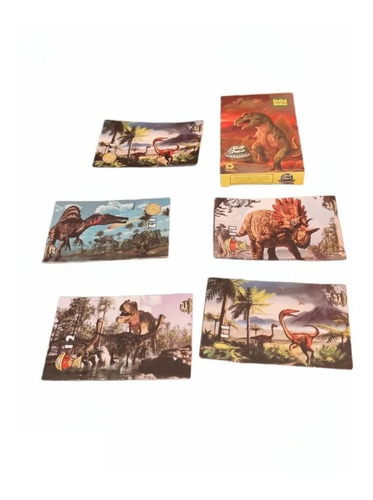 Naipes Dinosaurios X25 Mazos Souvenir Cartas Españolas