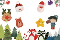 Comprar Imágenes Digitales Navidad En Acuarela 19629369
