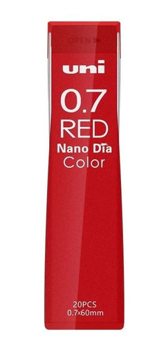 Puntillas/minas 0.7 Mm Color Uni Nano Dia Borrables Dibujo