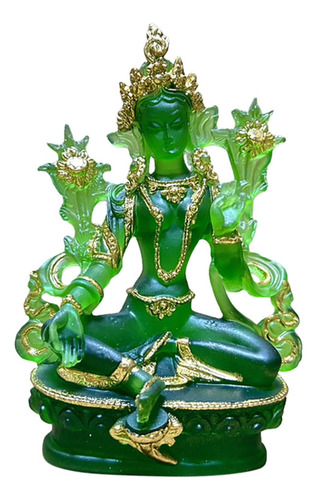 Estatua De Buda Sentado, Figura De Buda, Manualidades Verde