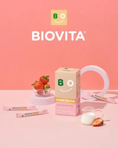 Biovita Probióticos En Polvo Para Niños (30 Barras, 30 Días)