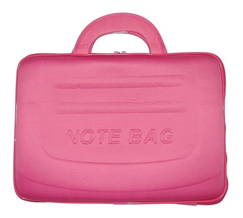 Imagem 1 de 1 de Pasta Maleta Capa Case Rosa Feminino P/notebook 15,6 Pol