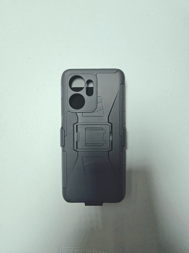 Funda Uso Rudo + Clip + Mica De Regalo Negro Xiaomi Redmi 9c / 10a