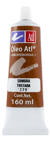 Oleo Atl T-40 160ml Arte Pintura A Escoger Color Sombra Tostada No.229 1pz