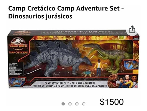 Jurásic World Camp Adventure Set