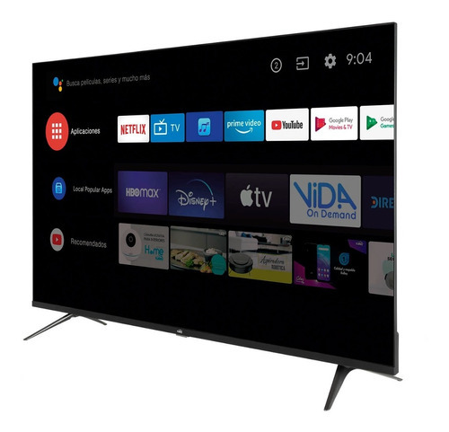 Televisor Kalley 50  Atv50uhdw 4k-uhd Led Plano Smart Tv