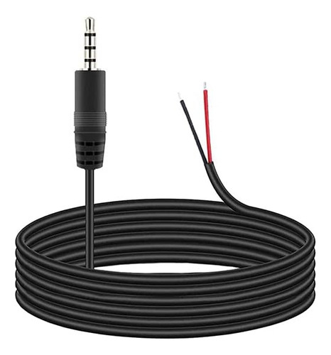 Cable Auxiliar De 6.6 Pies De 0.138 In A Altavoz, Trrs De 4.