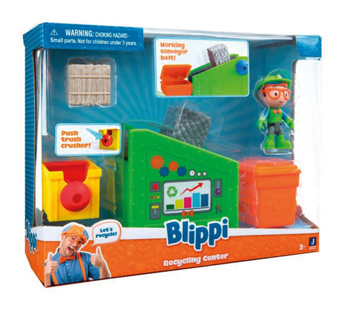 Blippi little adventures playset