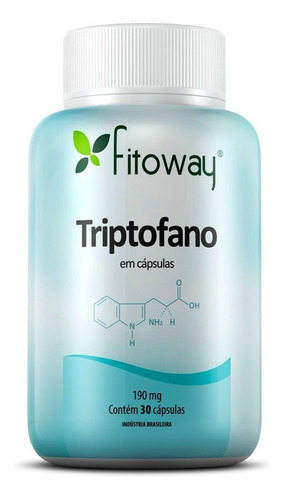 Triptofano Fitoway® 190mg - 30 Cáps