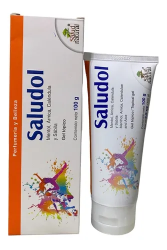 Saludol Gel (mentol, Árnica, Caléndula Y Sábila) 100 Gr Tipo de envase Tubo