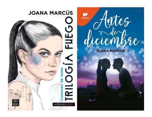 Antes Diciembre + Ciudades Fuego - Joana Marcus - 2 Libros