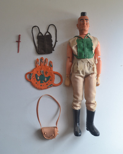 Temerario Hombres De Acción Mohicano Oeste Action Man Gi Joe (Usado)