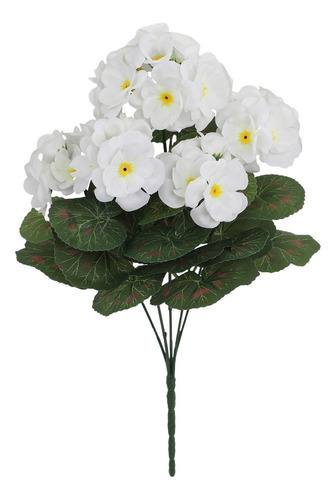 Decoración De Flores Artificiales Geranio Artificial Para Al