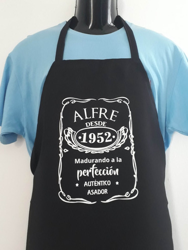 Delantal Personalizado Con La Frase Que Quieras