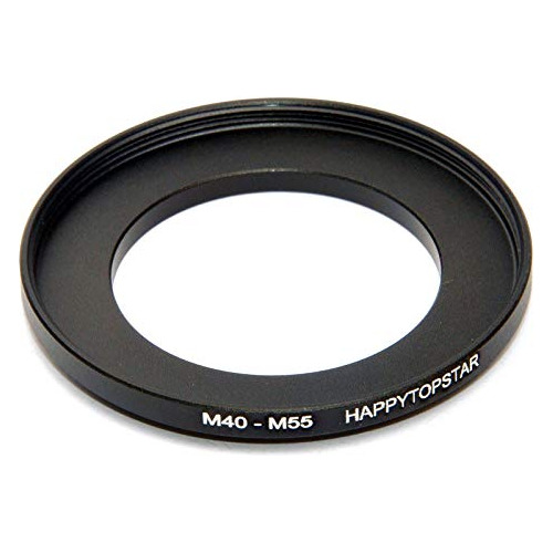 Adaptador Lente Camara Anillo M40 A M55 Macho A Hembra