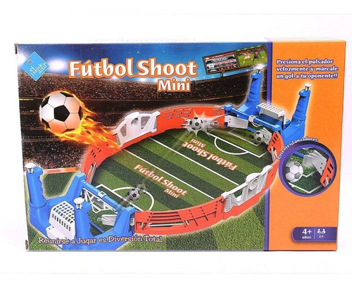 Futbol Shoot Mini Duende Azul A Jugar Fibro 7284