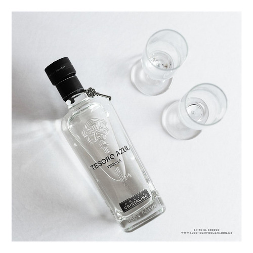 Pack De 2 Tequila Tesoro Azul Cristalino 750 Ml