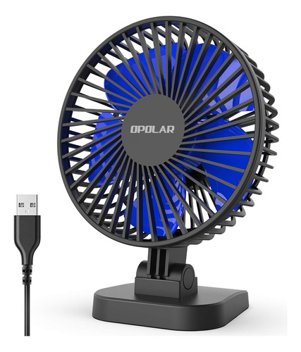 Ventilador Escritorio Usb Pero Potente Portatil Silencioso 3