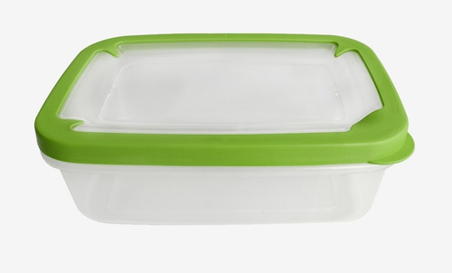 Set De 5 Recipientes Herméticos De 500 Ml Práctico Sellador