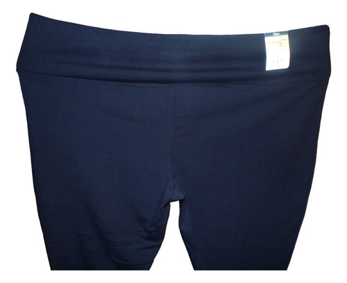 Pantalon Capri Legging Azul Nav Talla 4x (48/50) Terra & Sky