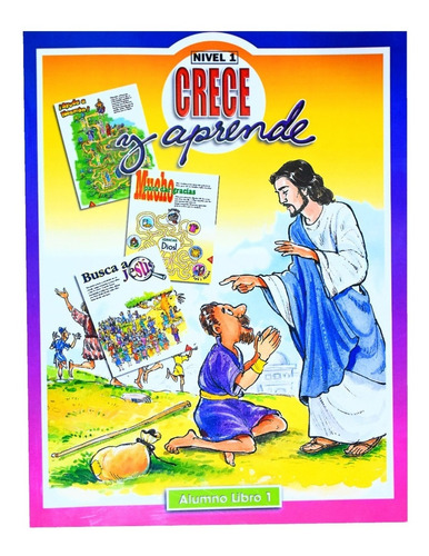 Crece Y Aprende - Libro De Actividades Para Niños N°1