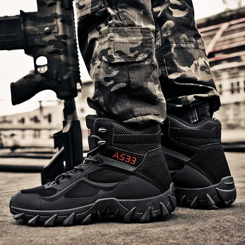 Botas Tacticas Hombres Botas Militares Zapatos Senderismo