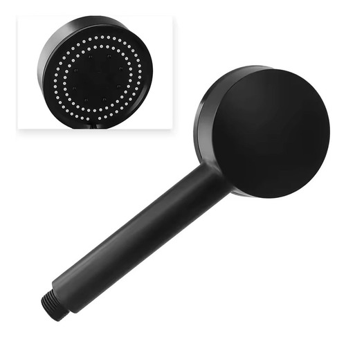 Chuveirinho Para Ducha Somente A Cabeça Reposição Peças Leia Acabamento Fosco Cor Preto