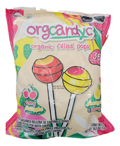 Paletas Orgánicas Bolsa