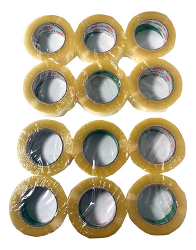 Cinta Adhesiva Tuck Transparente T-179. 2 Packs Con 6pz C/u.