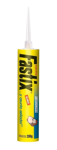 Fastix Cartucho Trasparente 6x 290g+oferta + 1 Lija Envio