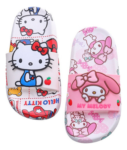 Sandalias Para Niños Sanrio Zapatillas Hello Kitty Para Niño