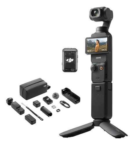 Câmera Dji Osmo Pocket 3 Creator Combo 4k Gimbal