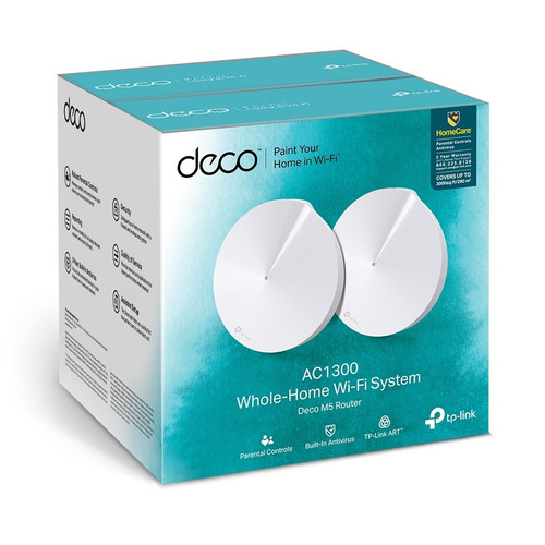 Tp-link Sistema Wi-fi De Malla Ac1300, Deco M5 (2pack)